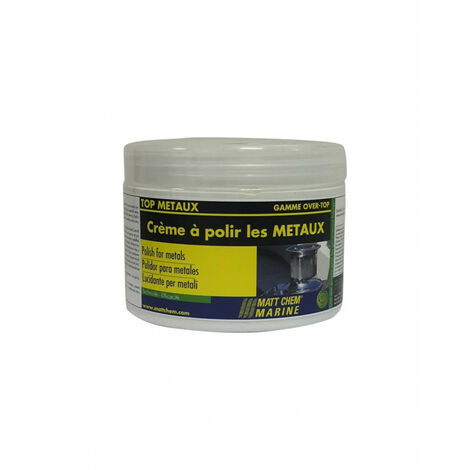 Creme à polir pour métaux TOP METAUX - MATTCHEM - 250 ml