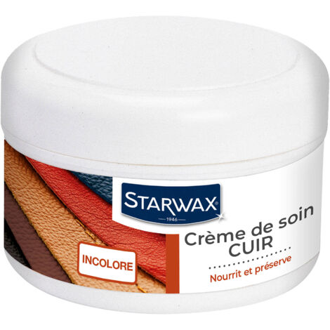 Crème de soin incolore pour cuir 150ml Incolore STARWAX