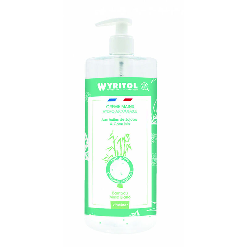 Proven Orapi - WYRITHOL CREME HYDROALCOOLIQUE FL 500ML BAMBOU MUSCS