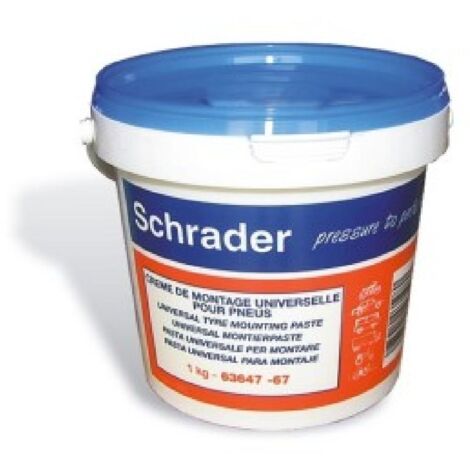 Creme montage pneus 1kg blanche
