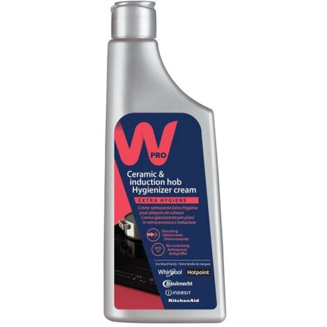 Crème nettoyante plaque de cuisson WPRO VTC101 / 484000008420 (250ml)
