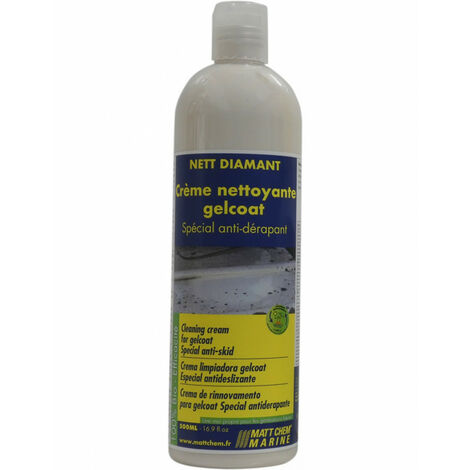 Creme nettoyante pour gelcoat NETT DIAMANT - MATTCHEM - 500 ml