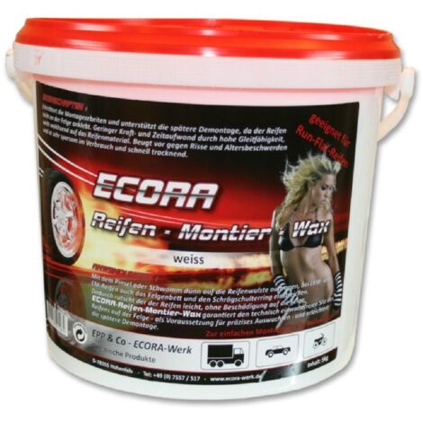 Creme pneu blanche 5kg compatible avec le montage des pneus