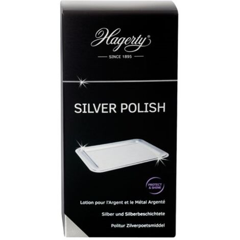 Crème pour l'argenterie 250 ml – Nettoie et protège contre l'oxydation – Restaure le lustre des objets en argent – Hagerty