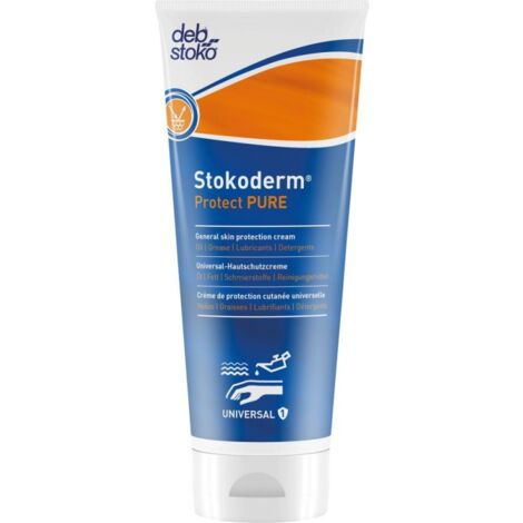 6 Creme de protection avanttravail stokoderm protect pure cartouche 1 l - deb universal