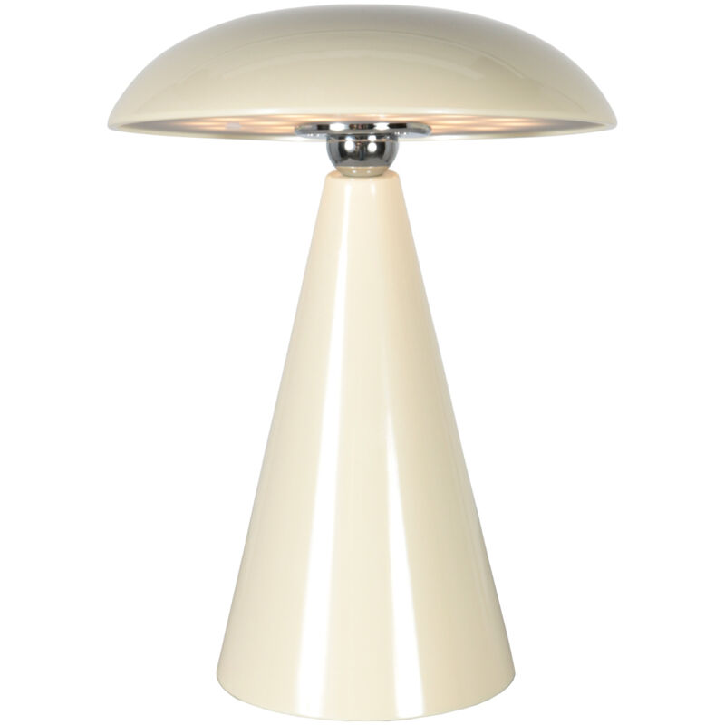 Anne Lighting - lampe de table - Mush - crème - métal - petite