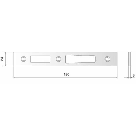 Crémone bidirectionnelle F7,5 cote D fixe ajustable : G-20461 - 250 - 479 - 0