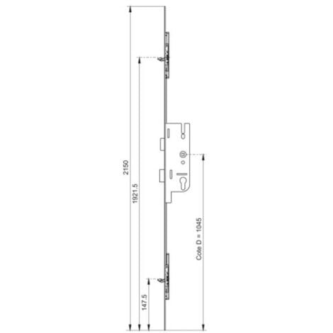 CREMONE GU EUROPA T20 50/2150 - FERCO