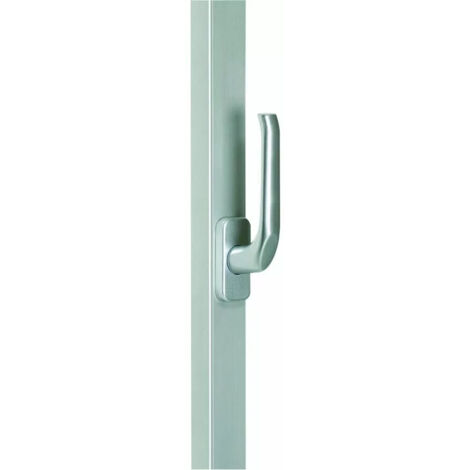 CREMONE POMPIER 334 3000MM ARGENT POIGNEE A 1045MM