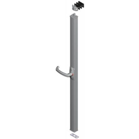 Crémone pompier 8510 à poignée rotative - blanc RAL 9010 - réversible - LA CROISEE DS