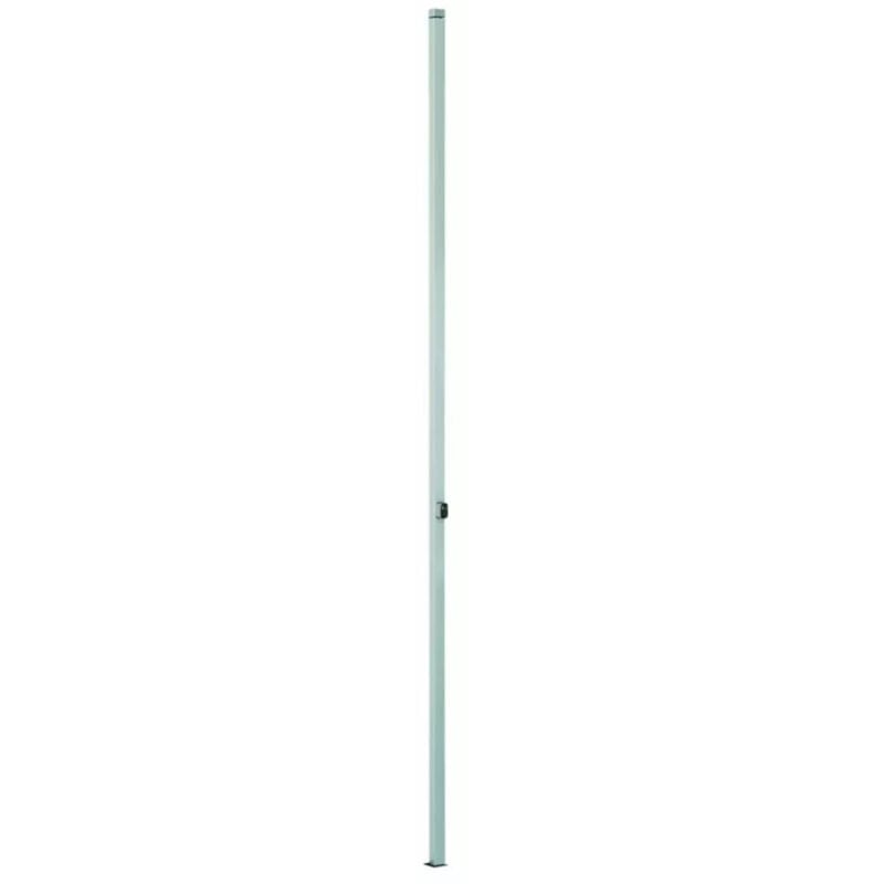 Crémone pompier à cylindre européen en applique finition argent pour menuiserie bois, aluminium ou pvc 344 - vachette