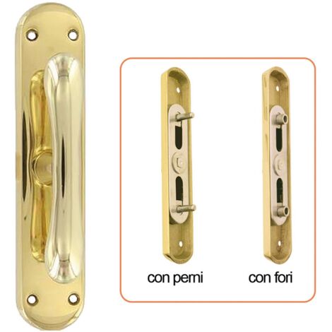 CREMONESE CHIARA CON PERNI FINITURA OTTONE LUCIDO