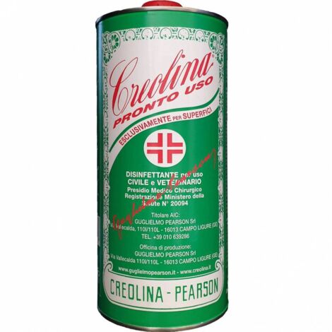 Creolina Originale Pearson Pronto Uso Presidio Medico Lt 1 Disinfettante