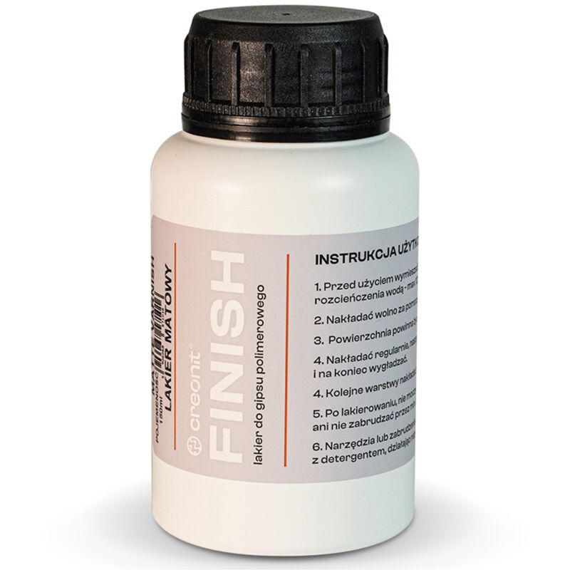 CREONIT vernis plâtre polymère vernis final MAT liquide 100ml