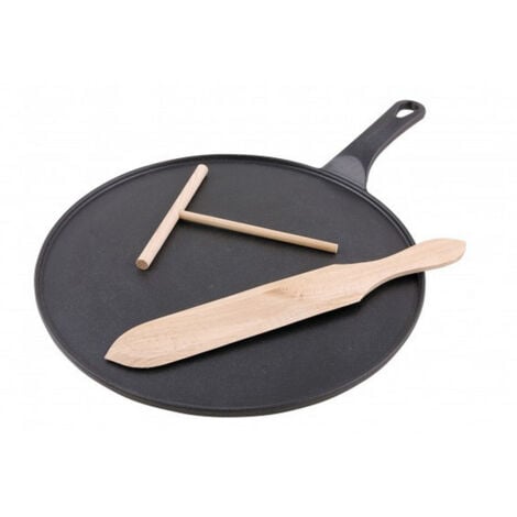 INVICTA Crêpe-maker aus gusseisen 30 cm schwarz - Chasseur - 3290noir