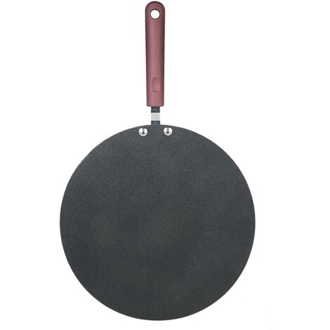Crêpe Pan Crêpe, poêle à frire plate antiadhésive compatible avec induction 11.42in