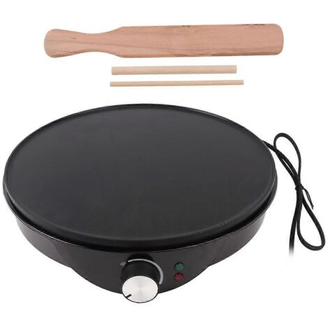 Crêpière électrique 30 cm avec étaloir à pâte, prise européenne