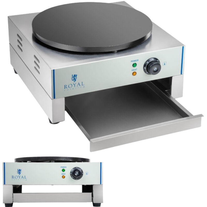 Crepes Maker - 40 cm - Pull -out partiment