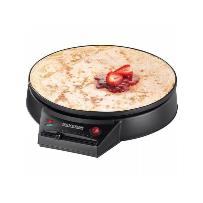 Crepiere Electrique SEVERIN - CM2198 - Diametre 30cm - Thermostat réglable - 1000W
