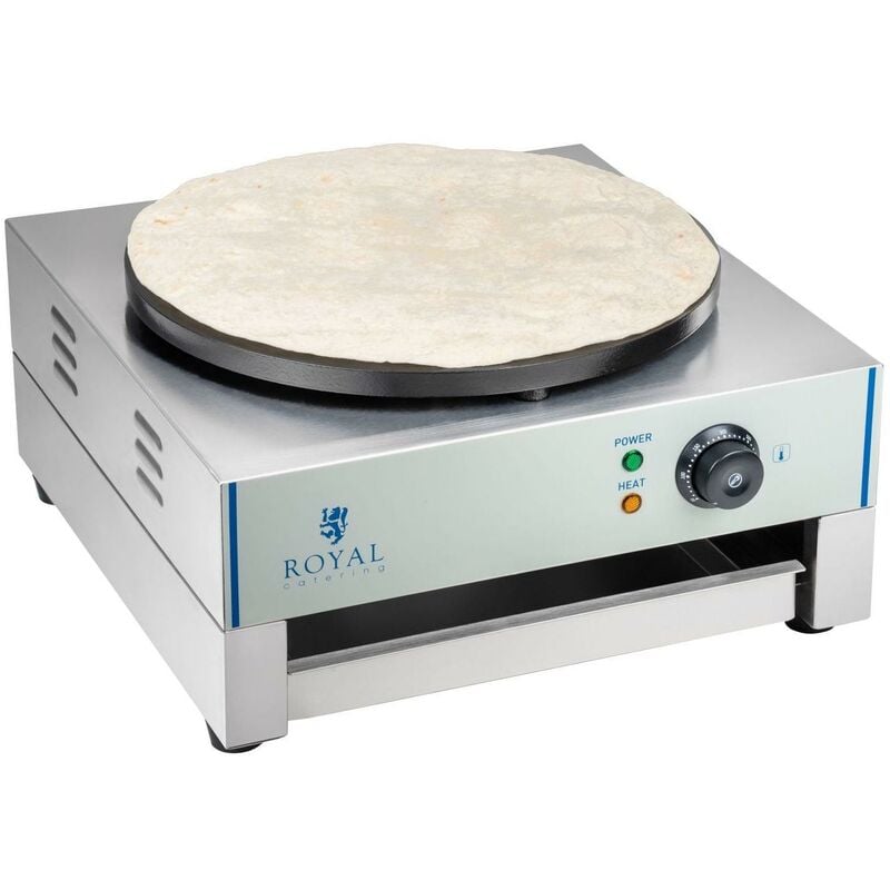 Helloshop26 - Crêpière professionnelle diamètre 40 cm puissance 3 000 watts