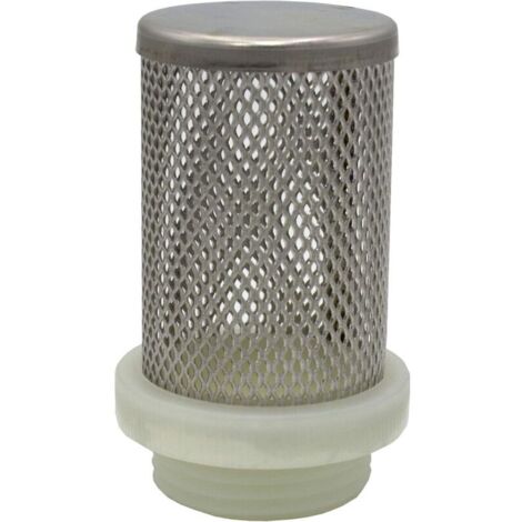 Crépine 13217 pour clapets anti-retour 1", panier en acier inoxydable DN25