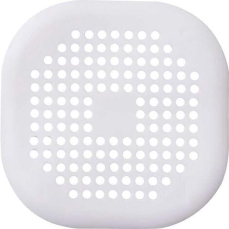 Crépine de bonde en silicone, lot de 2, crépine de douche, récupérateur de cheveux