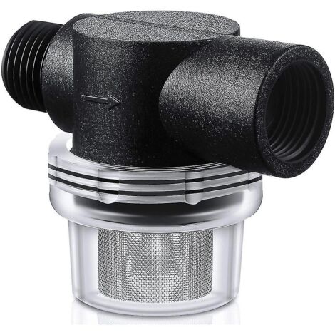 Crépine de tuyau torsadée CREA de 1/2 pouce compatible avec les pompes Wfco ou Shurflo