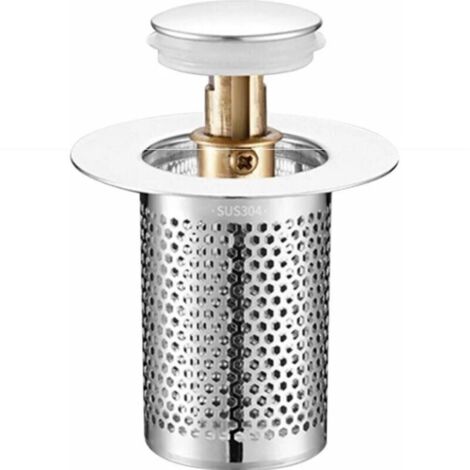 Crépine De Vidange pour L'évier Bouchon De Vidange Salle De Bain Attrape-Cheveux De Douche Crépine De Vidange Anti-Obstruction pour La Maison Toilette