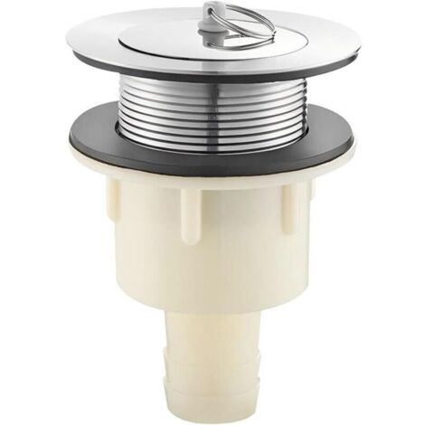 Crépine d'évier 1 pièce, crépine à panier en acier inoxydable, anti-débordement, crépine à panier d'évier de cuisine pour évier à vadrouille, 50