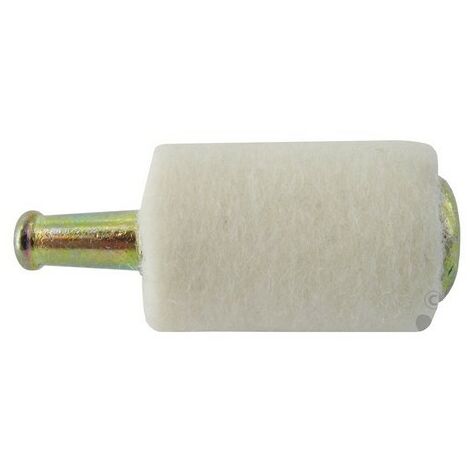 Crépine essence en feutre pour tronçonneuse – Filtration efficace – Longueur 25mm – Diamètre 15mm – Entrée 5mm pour fonctionnement optimal