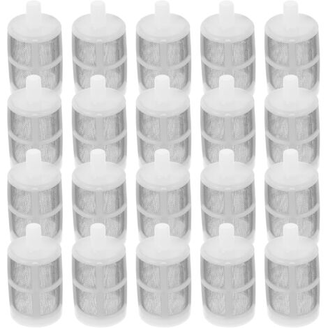 Crépine Filtre à Eau 20 Pièces pour Pulvérisateur de Jardin Électrique 8 MM Grille Filtrante pour Système d'Arrosage Automatique et Nettoyeur Haute Pression
