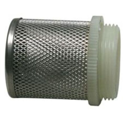 Crépine Inox 1"1/2 Pour Aspiration De Pompe