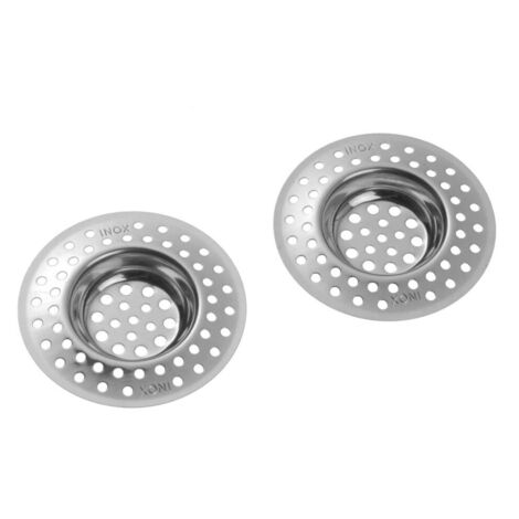 Crépines d'évier Westmark 7 cm en acier inoxydable 2 pièces