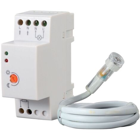 Crepuscolare Interruttore Bravo - Modulo da Quadro Elettrico 230 V