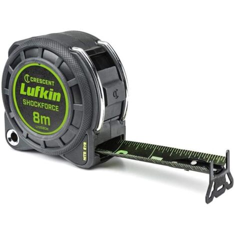 Crescent Lufkin® Shockforce Night Eye Dual-Sided Tape 8m (Width 30mm) (Metric only) LUFNEDS8M