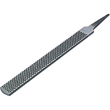 Crescent Nicholson® 18057N Horse Rasp Tanged Half File – 14 Inch (350mm) with Nickel Finish