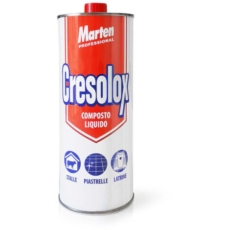 Cresolox potente detergente ampio spettro di azione creolina litri 1