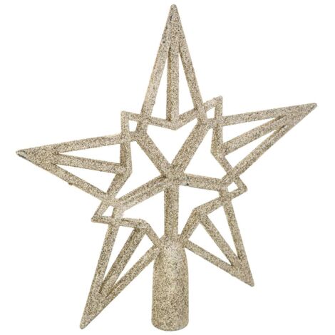Crest star sequin 20 cm oro - Feeric lights & christmas