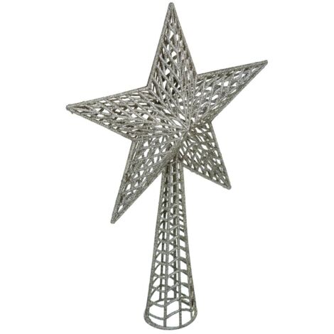Cresta de estrella de plata - Feeric lights & christmas