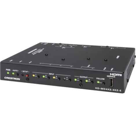 CRESTRON 4X2 4K60 4:4:4 HDR AV SWITCHER (HD-MD4X2-4KZ-E) 6511307