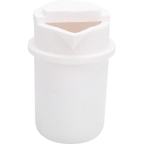 Creuset de fusion quartz 1kg avec couvercle pour or, argent, platine - Outil de raffinage et fonte