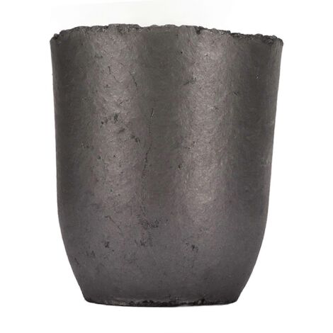 Creuset en graphite et carbure de silicium pour fonderie, idéal pour la fusion, le moulage et le raffinage de l'aluminium, de l'or, de l'argent, du cuivre, du fer et du zinc. Neuf, 1 pièce.