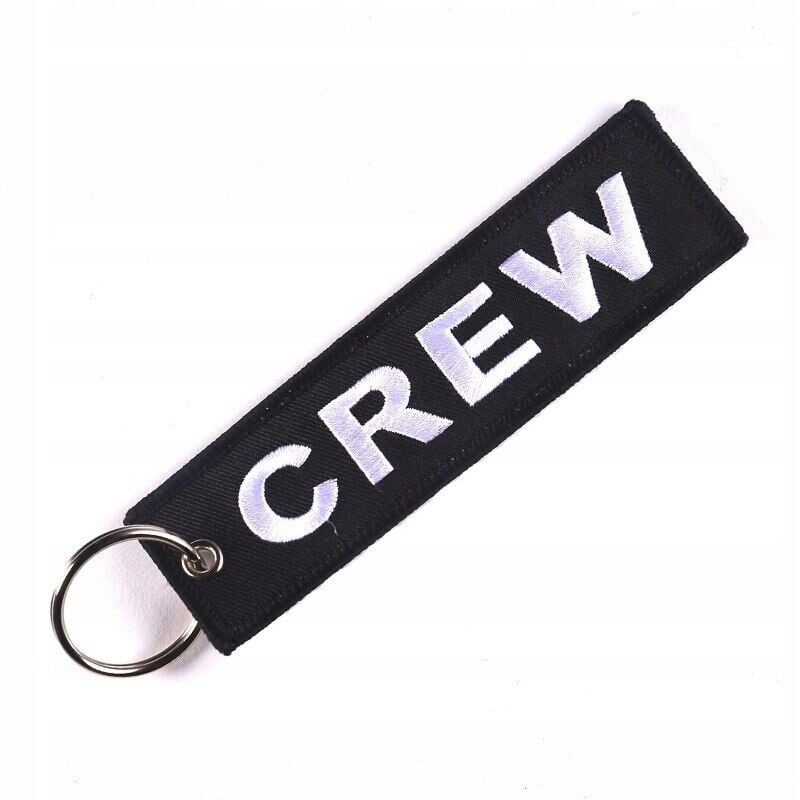 Image of CREW Portachiavi Crew crew nero - ciondolo chiave Regalo originale