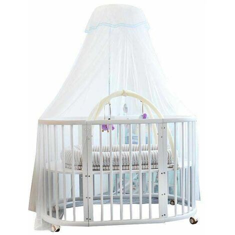 Crib Tent by - Premium quality transparent mesh mosquito net to prevent baby from climbing out of crib - Pop-up tent protects baby from falls - Canopy fits most standard cribs