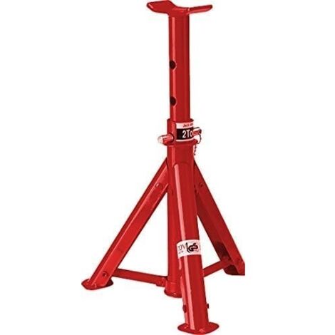 CRIC A CAVALLETTO PONY CON PORTATA MASSIMA 2 TONNELLATE ROSSO