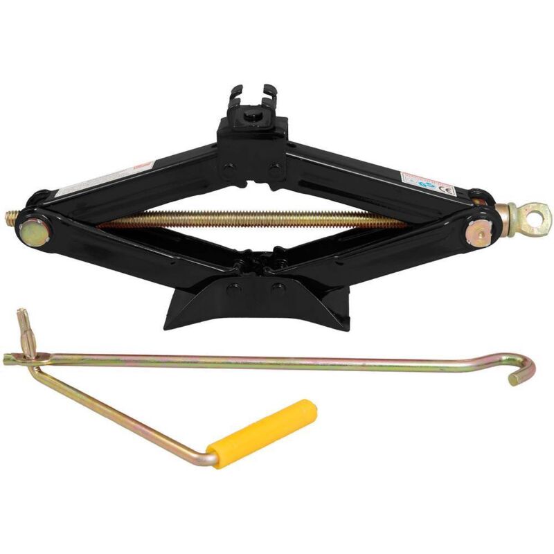 Hp Autozubehör - Cric à pantographe 1.5 t Hauteur de travail: 10.4 - 38.5 cm X501231