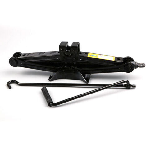 Cric a vite per auto, portata 1500 kg, corsa 260 mm, altezza 100 mm, altezza finale 365 mm