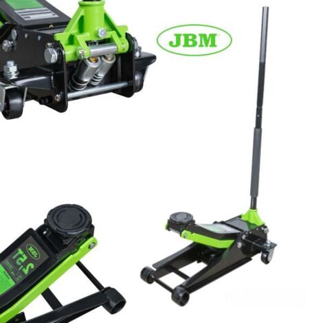 CRIC AUTO A CARRELLO SOLLEVATORE MARTINETTO IDRAULICO 2,5ton 505mm JBM