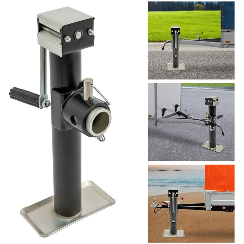 Cric avec pompe manuelle, cric de remorque Cric de profilé pour caravane