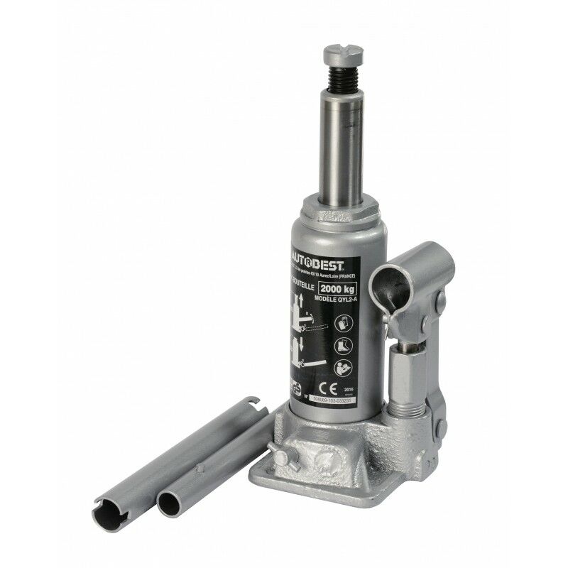 Cric Hydraulique Bouteille - 12T - Autobest